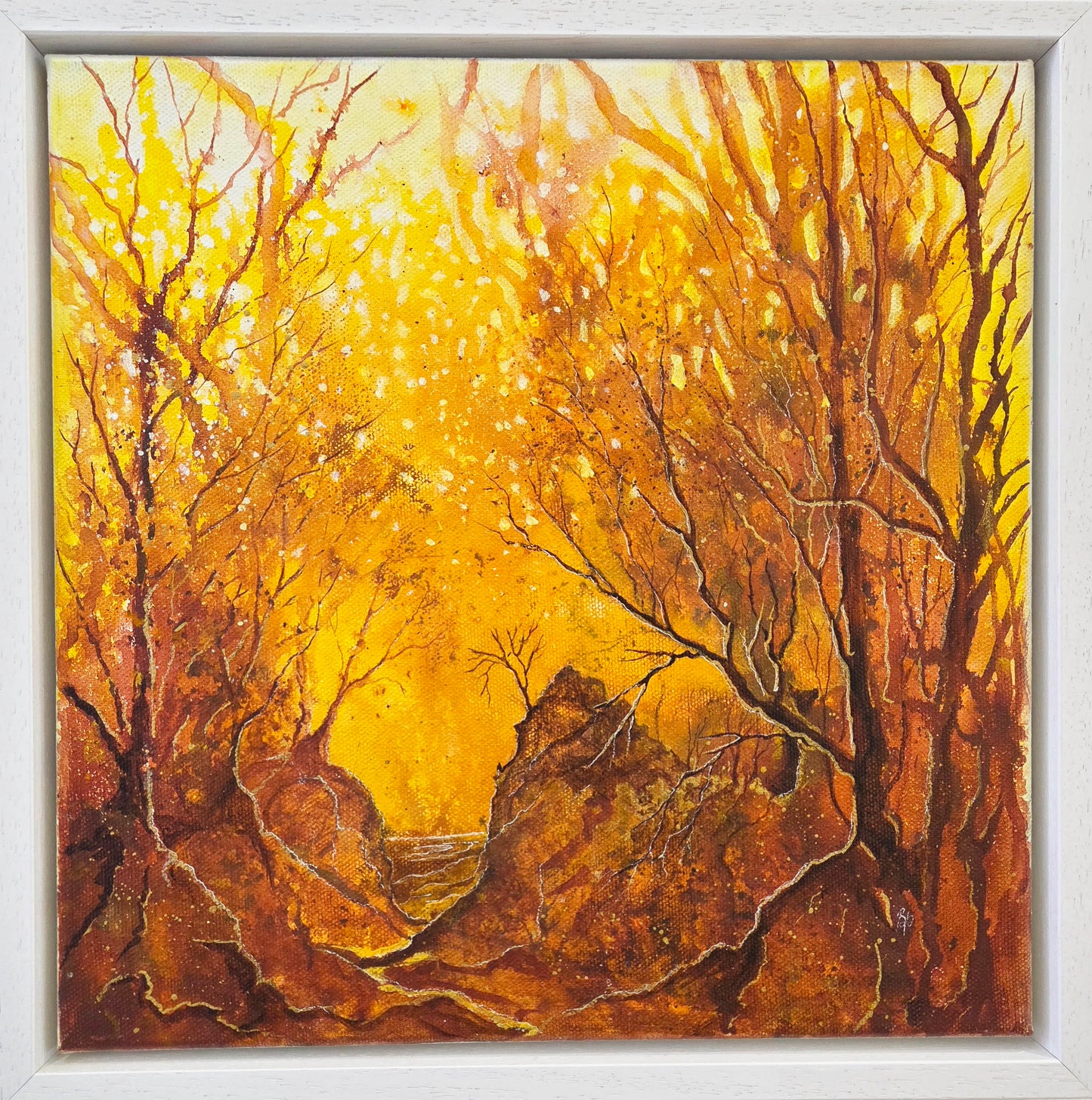 "Intriguing" Original painting by Beverley Perry