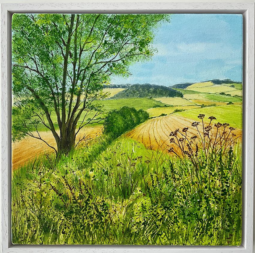 "Picturesque"- mixed media painting - Beverley Perry Artist