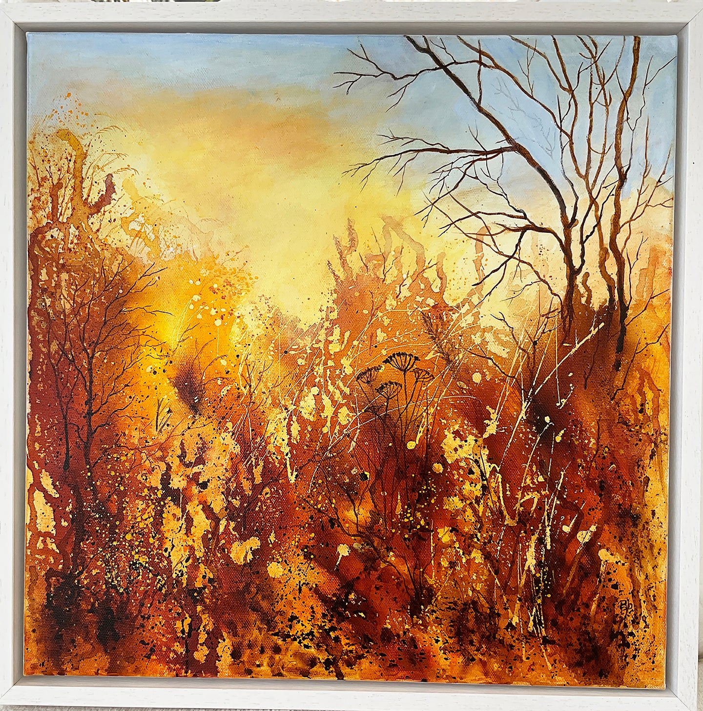 'Sundown' - Original Mixed Media painting - Beverley Perry Artist