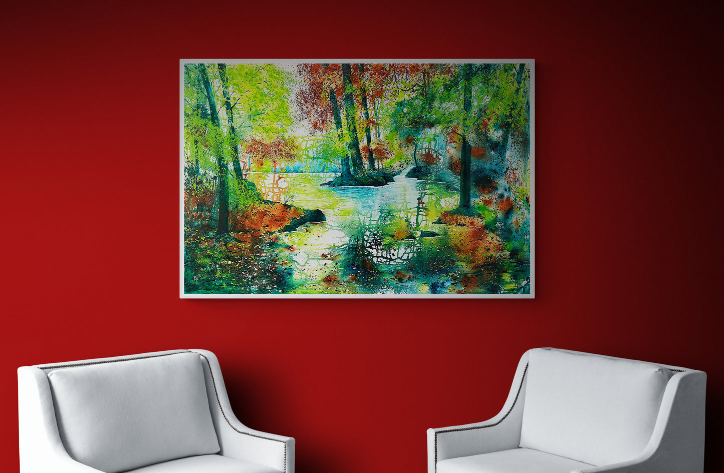 "Forest Dream" Original Painting by Beverley Perry