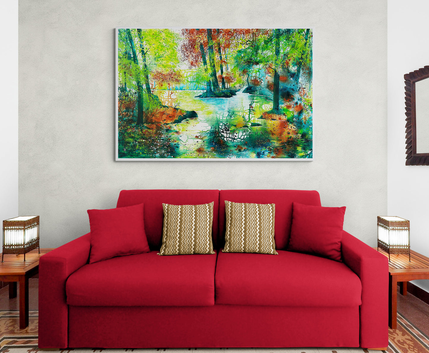 "Forest Dream" Original Painting by Beverley Perry