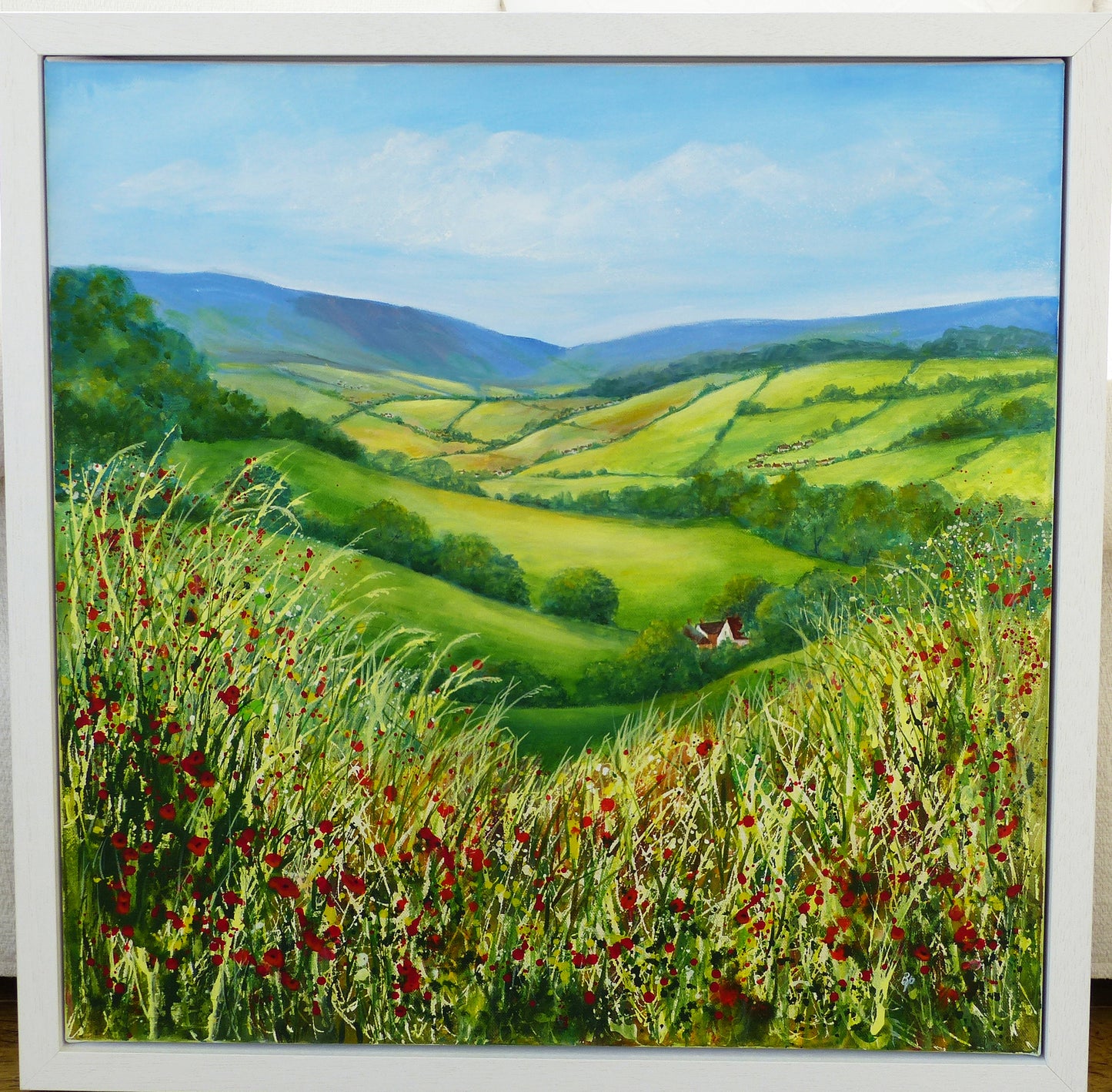 Sweet Days of Summer - Mixed Media Painting - Beverley Perry Artist