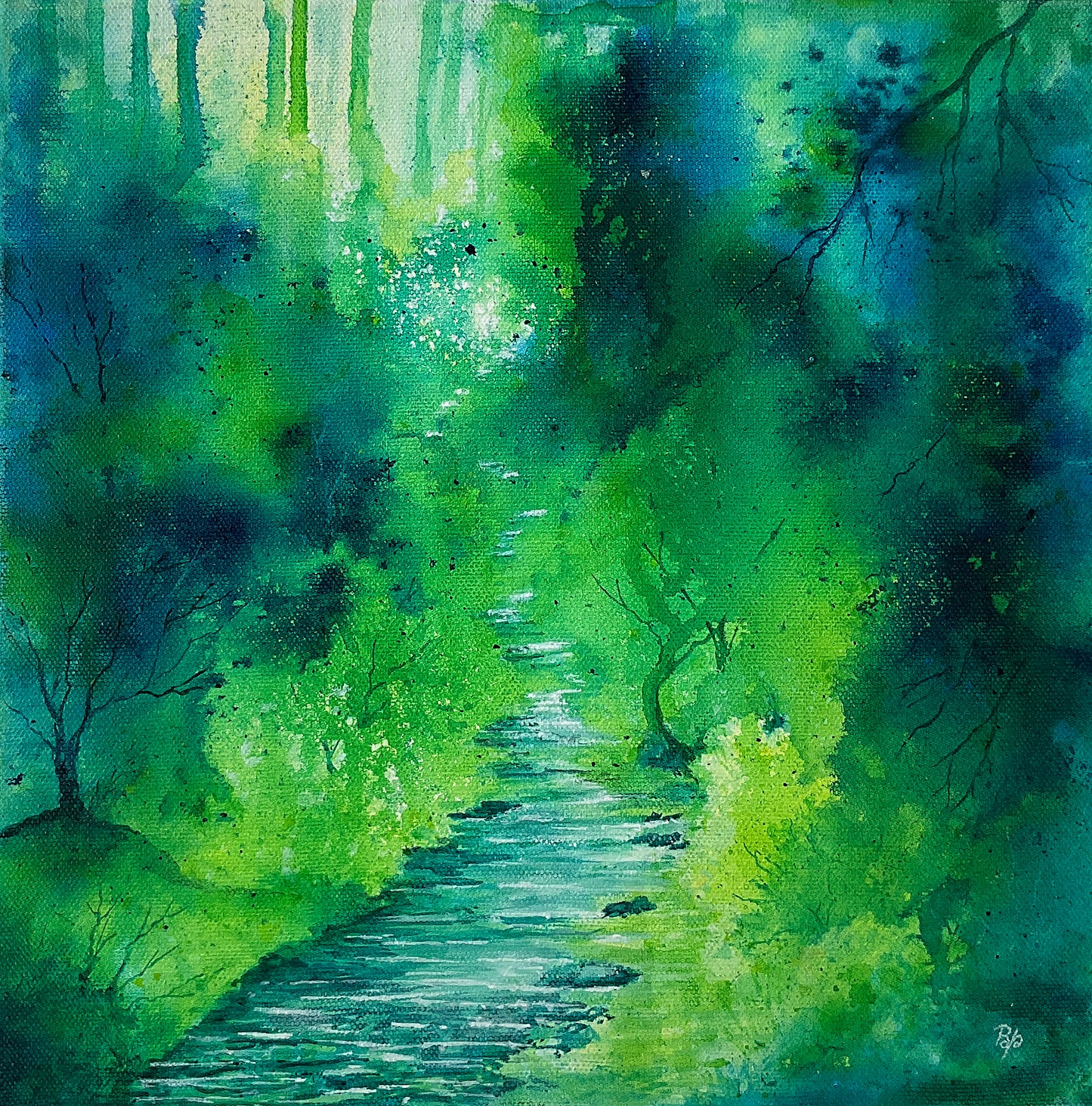 "Dare to Dream" Original Painting by Beverley Perry Artist