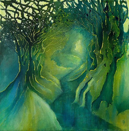 "Journey Within" Original Painting by Beverley Perry Artist