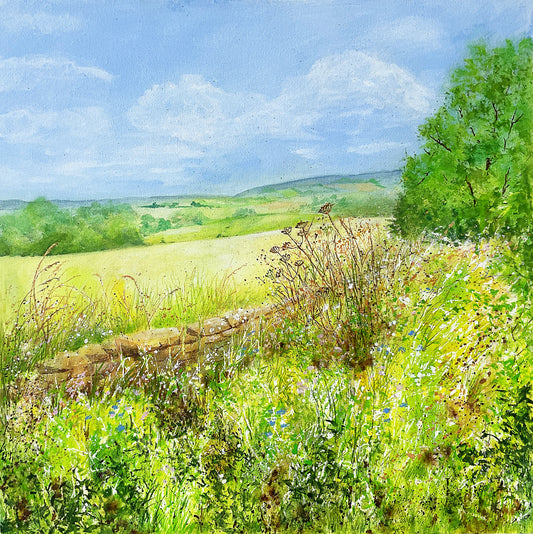 'Where we walked' Original painting by Beverley Perry