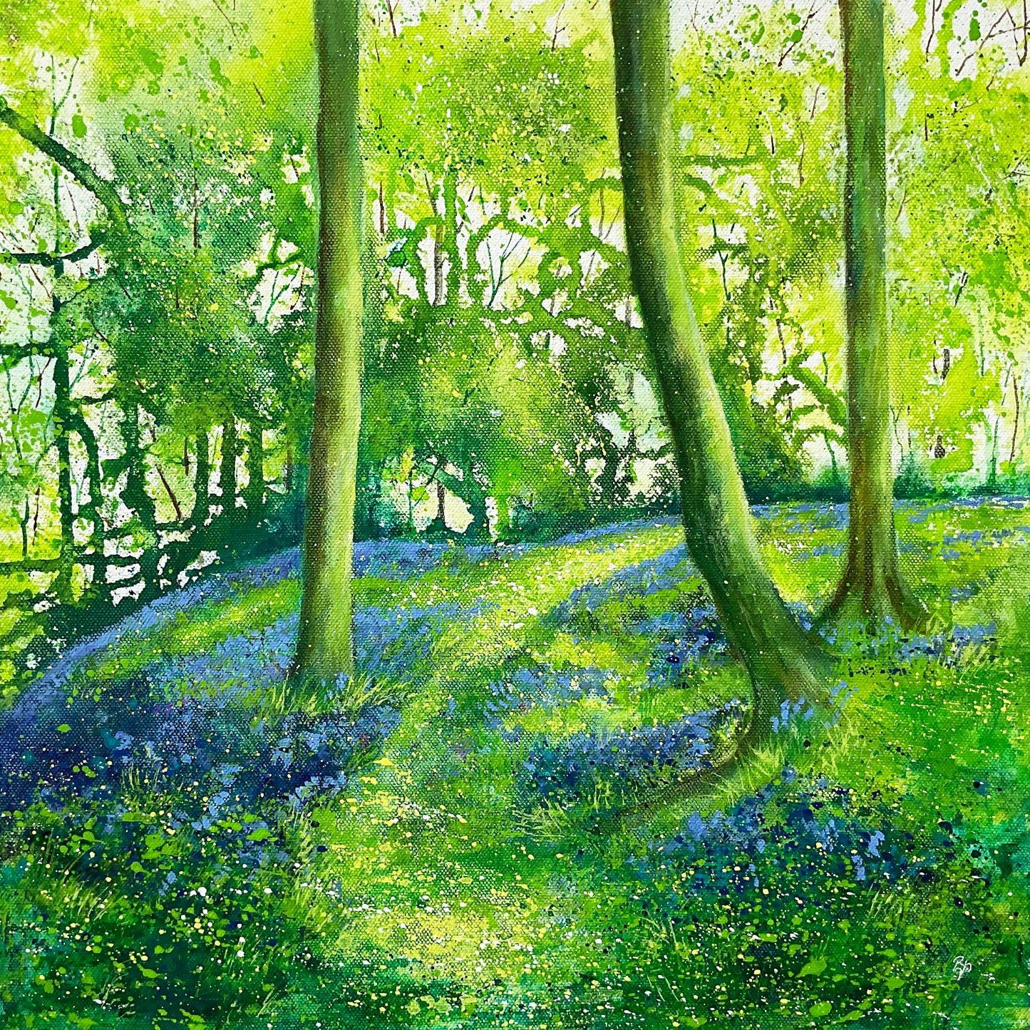 "Where wild things grow" Original painting by Beverley Perry
